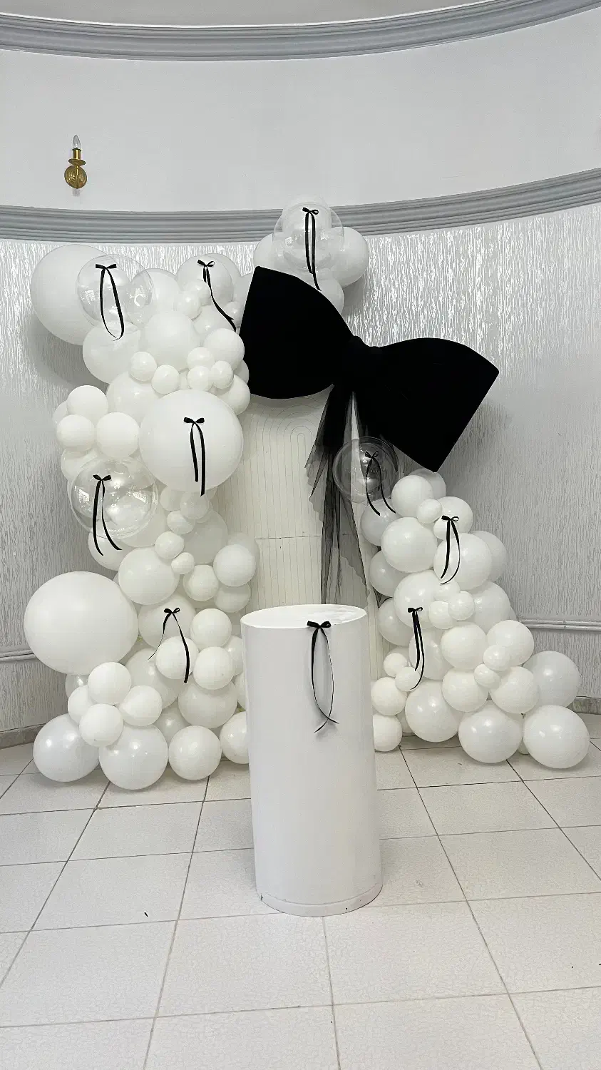 بادکنک‌آرایی/چیدمان دکور و میز پینترستی/اقسـ ـاط|خدمات پذیرایی، مراسم|کرمان, |دیوار