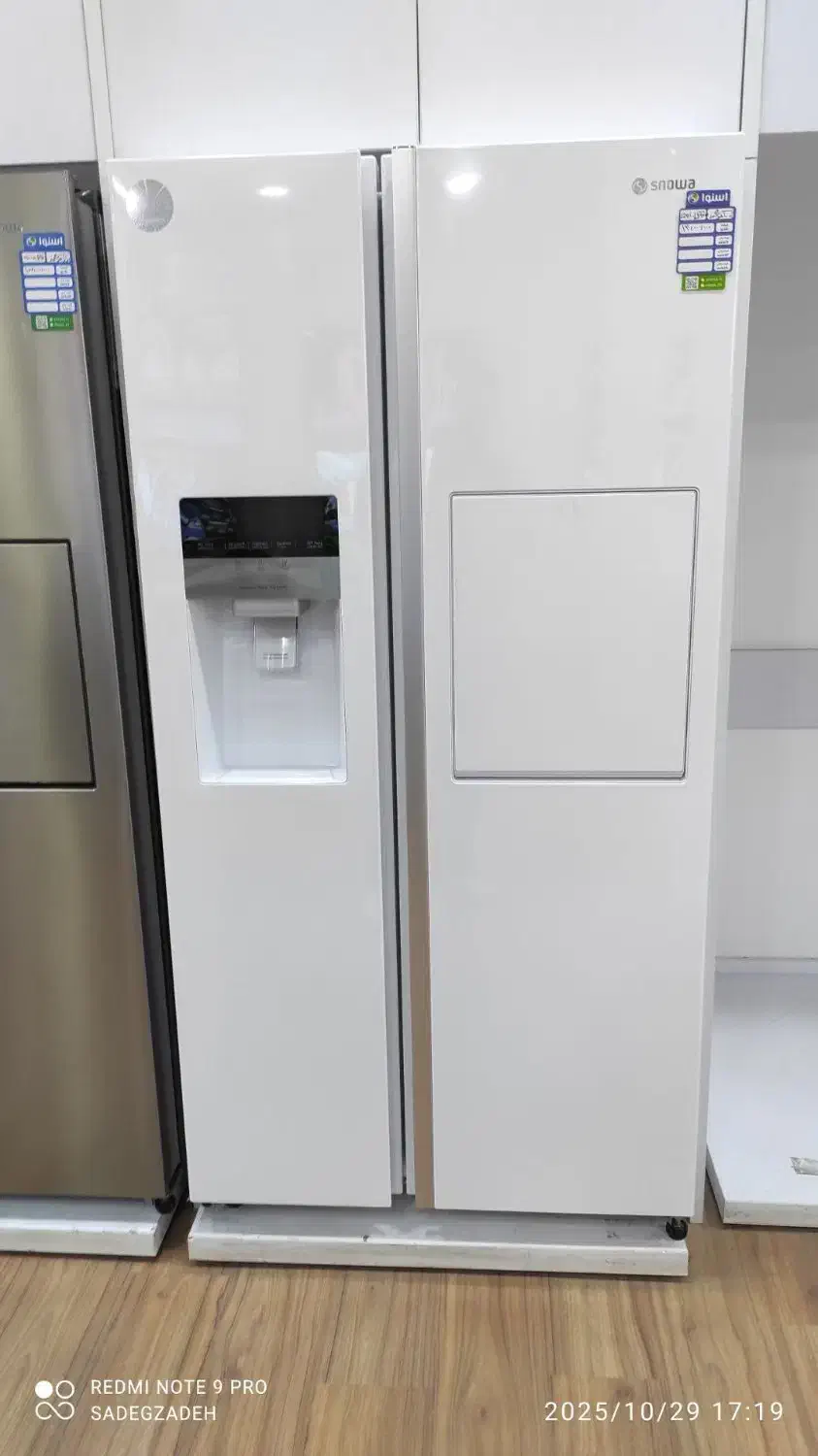 فروش ویژه ساید بای ساید اسنوا بدون سود تا 15ماه|یخچال و فریزر|خلخال, |دیوار