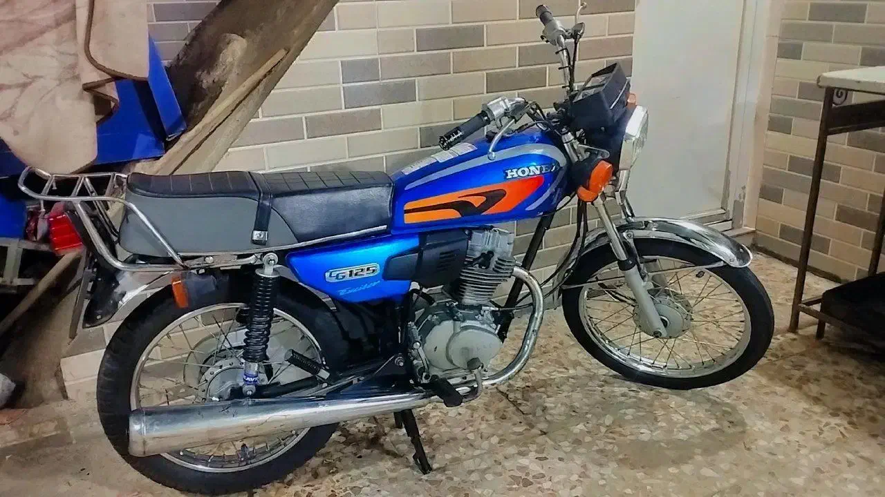 موتور کاربرات تندر ۱۲۵ پلاک ملی|موتورسیکلت|اهواز, دغاغله|دیوار