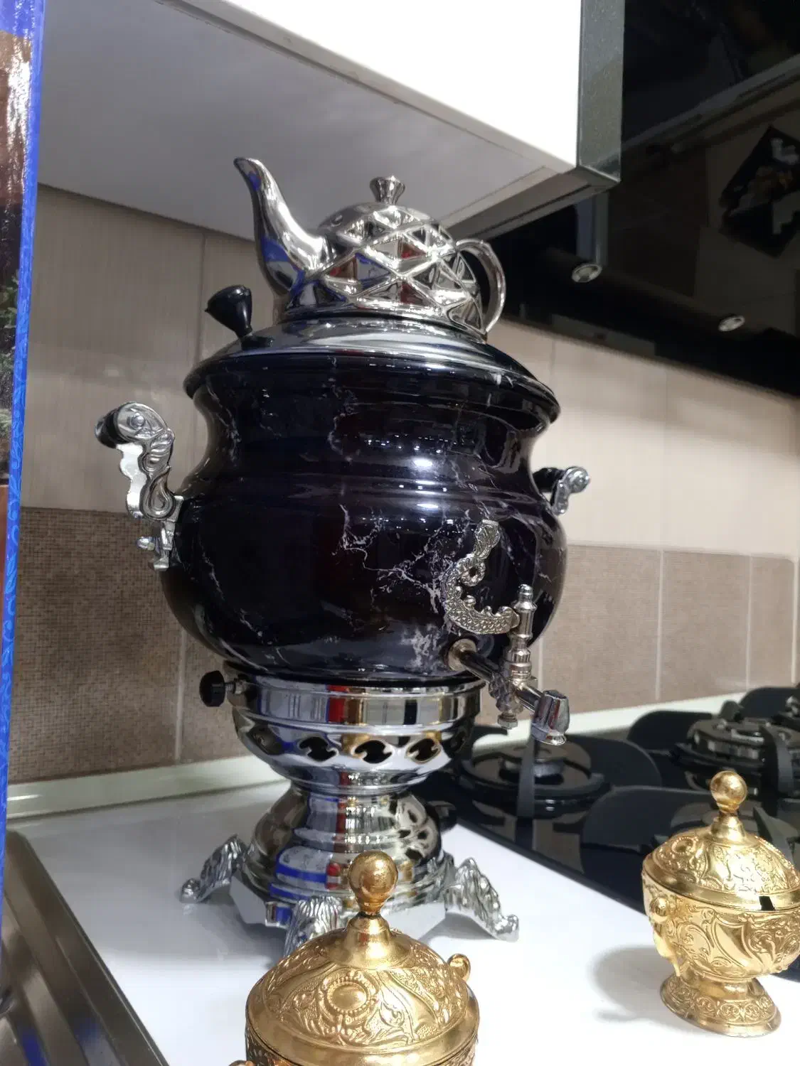 سماور گازی 12بدون آتشخانه نو جدید|سماور، چایساز، قهوهساز|بانه, |دیوار