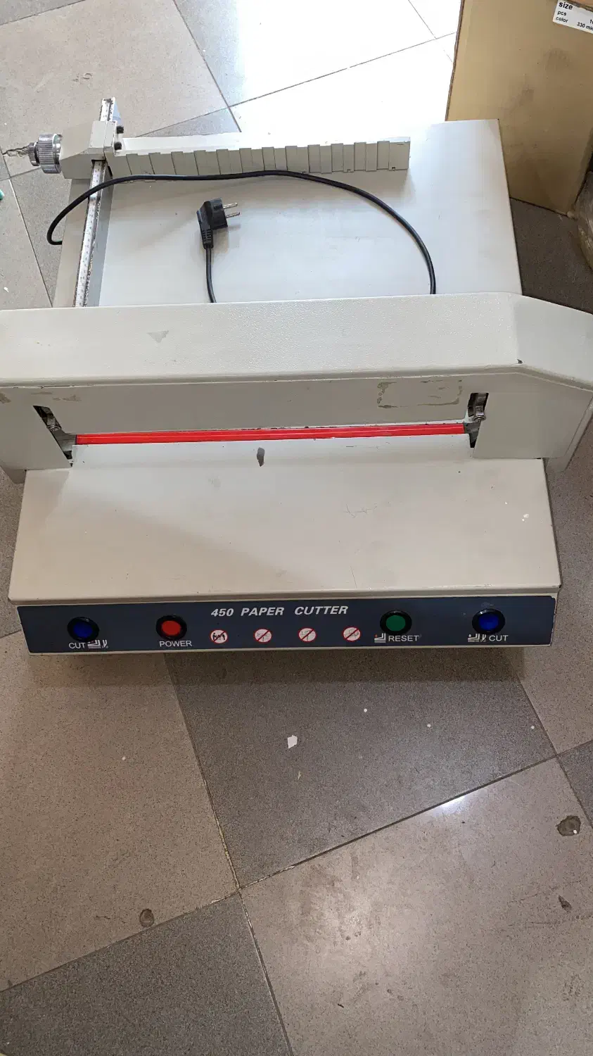 فنرزن برقی پرس برش برقی ریکو 2501|پرینتر، اسکنر، کپی، فکس|بهبهان, |دیوار