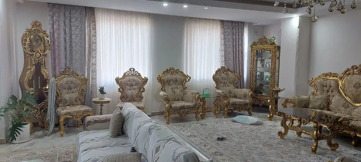 مبل استیل (سلطنتی)در حد نو|مبلمان خانگی و میز عسلی|محمدشهر, محمدشهر|دیوار