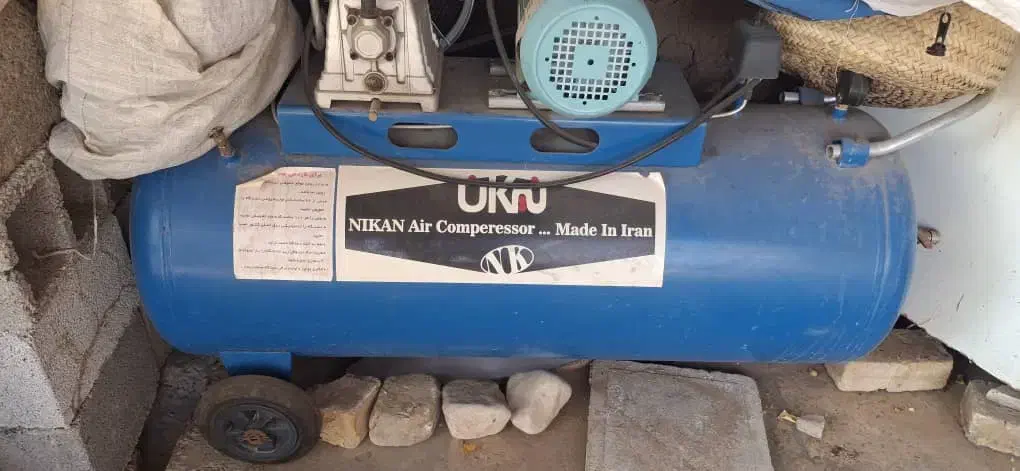 پمپ باد۲۵۰لیتری درحد نو|ابزارآلات|فراشبند, |دیوار