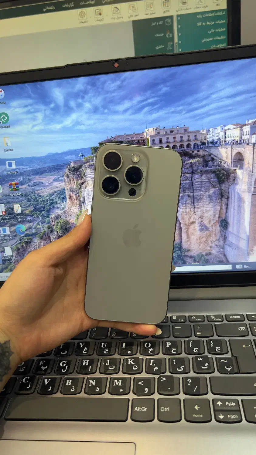 iphone 15 pro za 256|موبایل|یزد, |دیوار