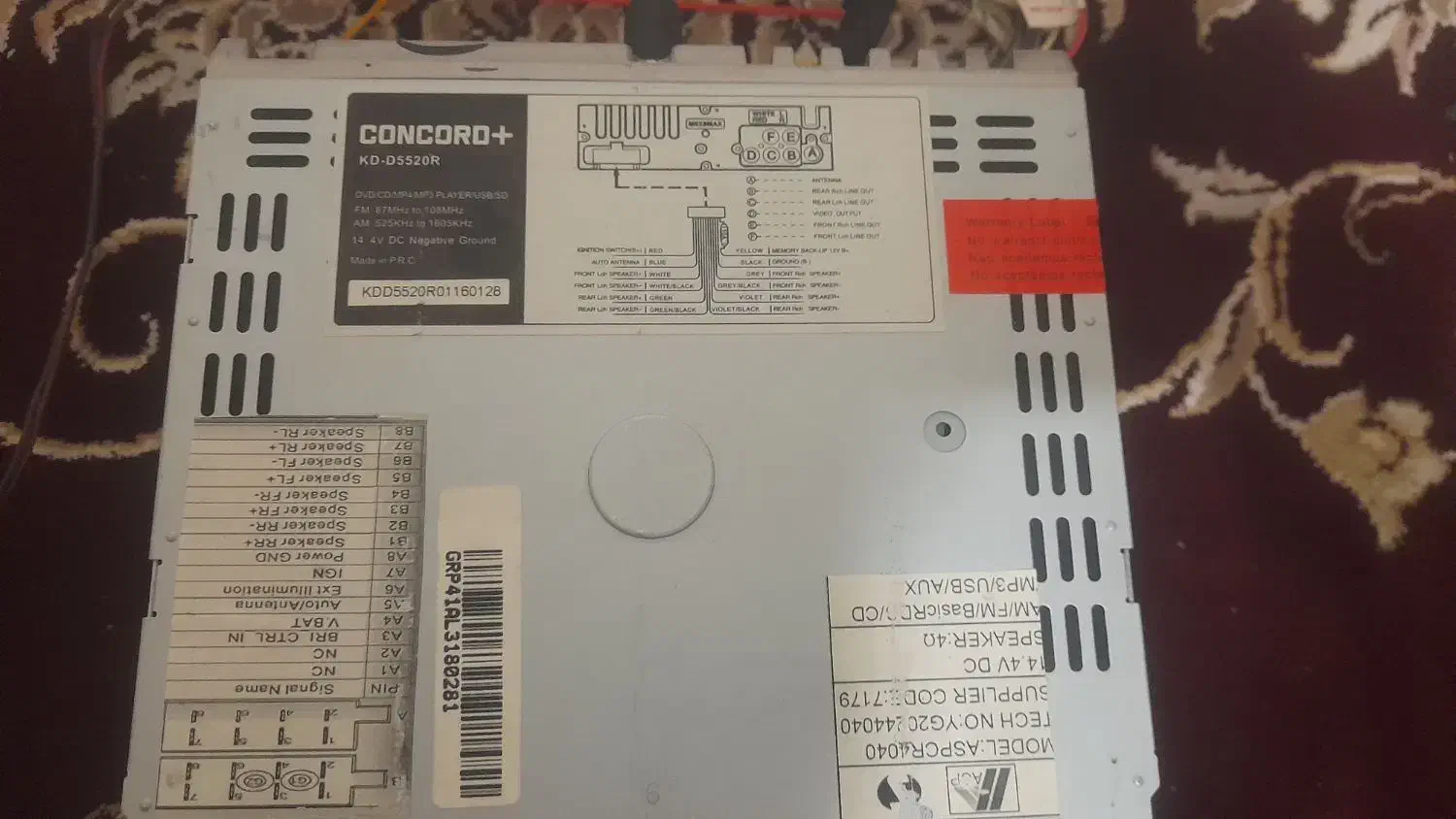 ۳عددضبط کنکورد بلوتوث فلش سیدی|قطعات یدکی و لوازم جانبی|رباط‌کریم, شترخوار|دیوار