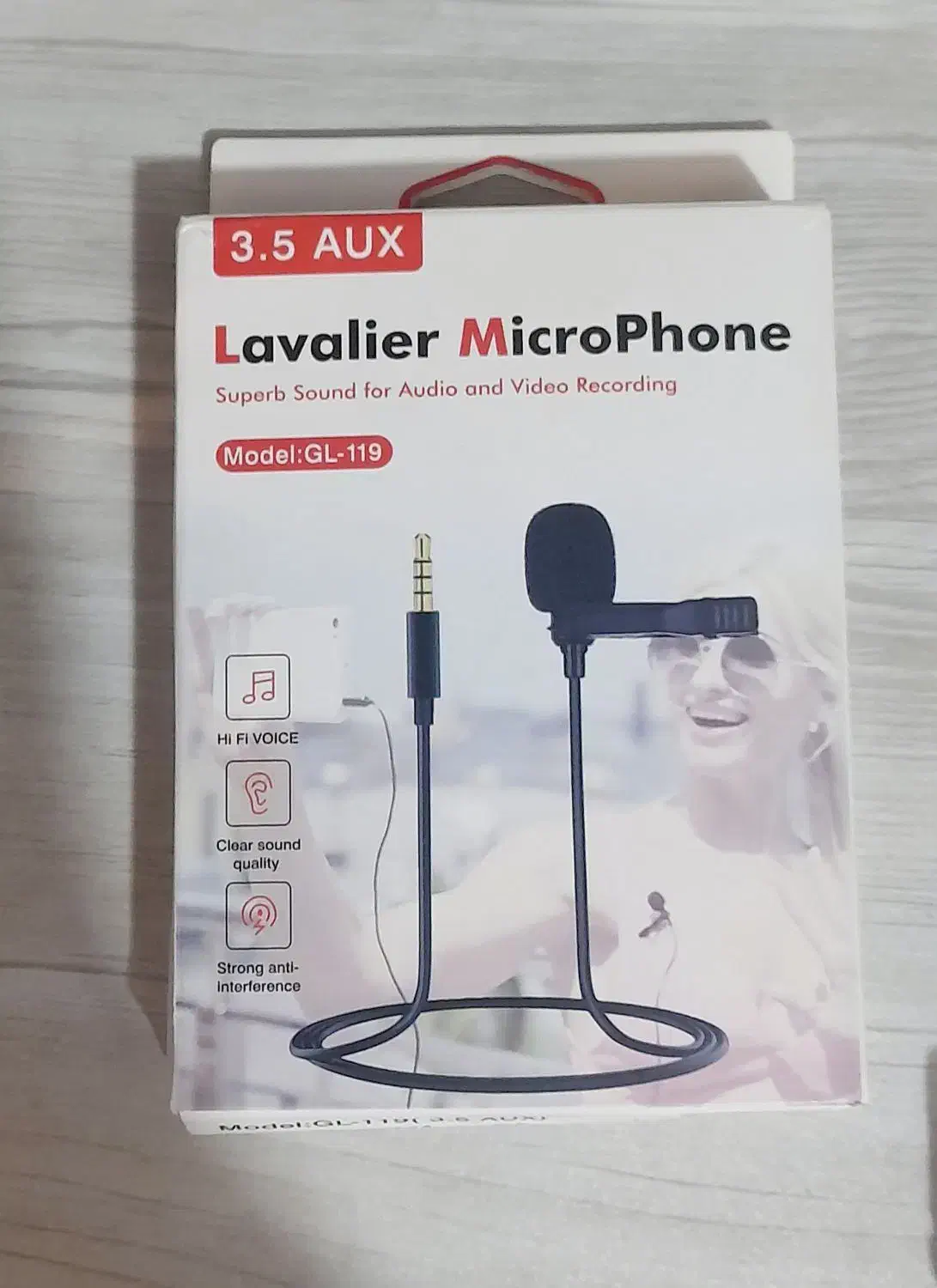 میکروفون یقه ایی (قابلیت اتصال به گوشی)|لوازم جانبی موبایل و تبلت|پلدختر, |دیوار