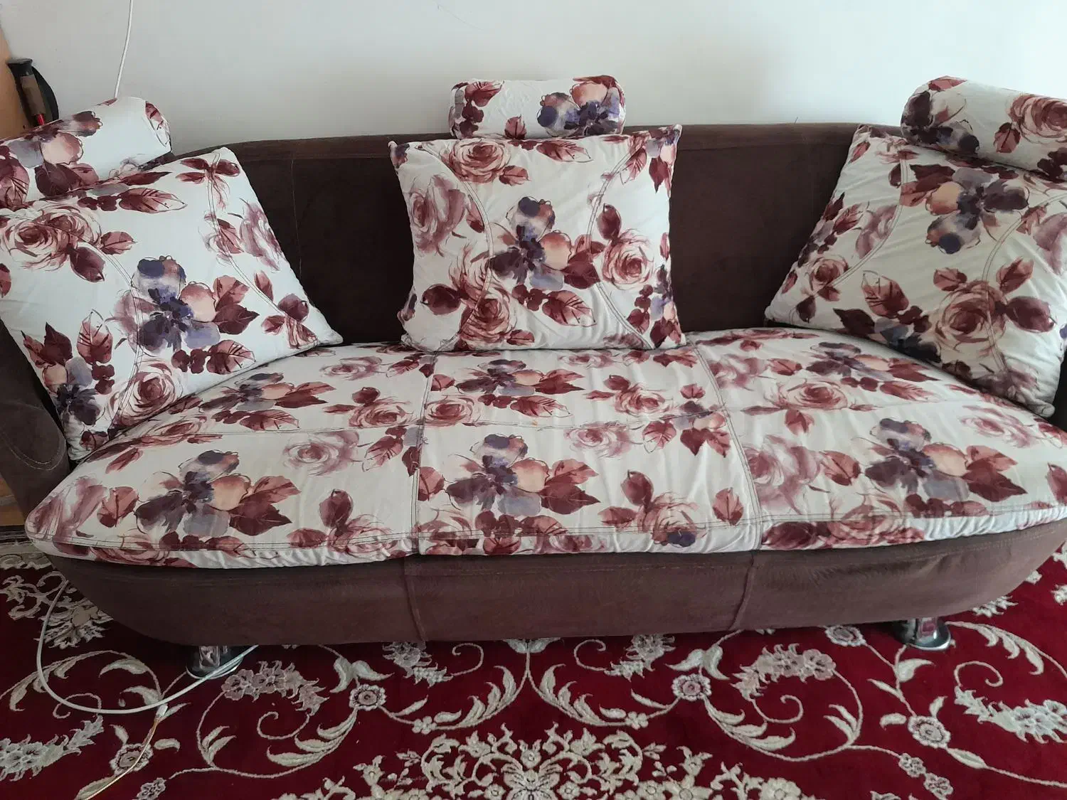 یک دست مبل ۷نفره|مبلمان خانگی و میز عسلی|سنندج, |دیوار