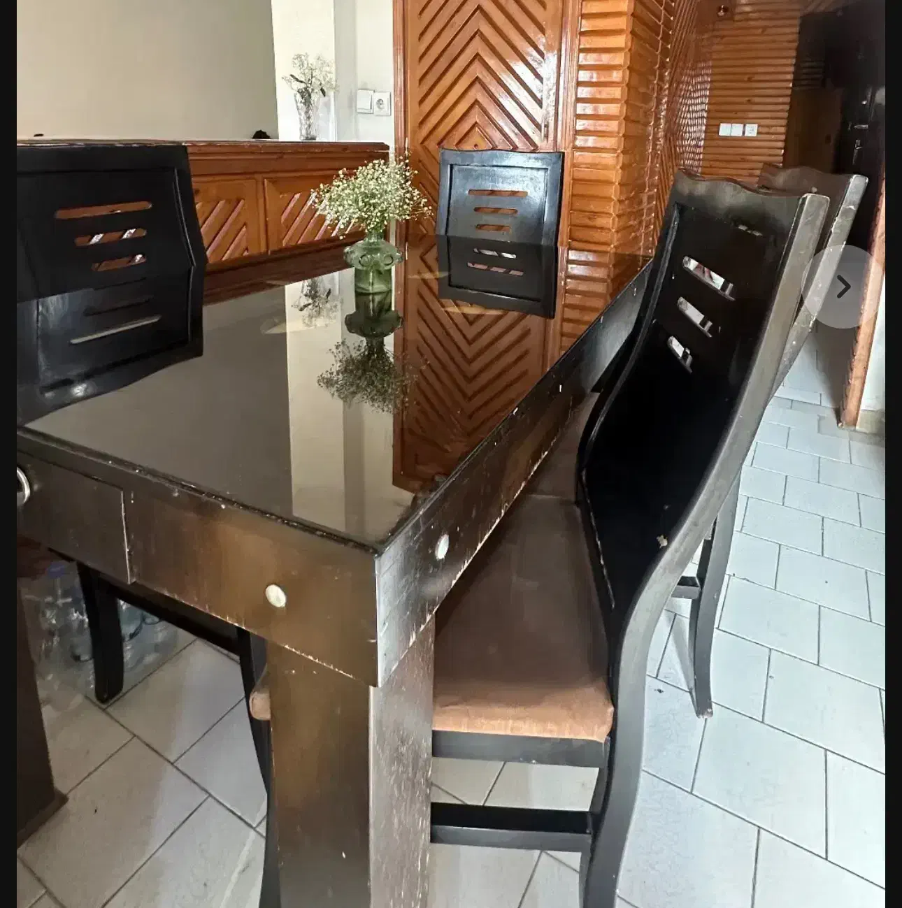 میز نهار خوری|میز و صندلی غذاخوری|شیراز, قدوسی شرقی|دیوار