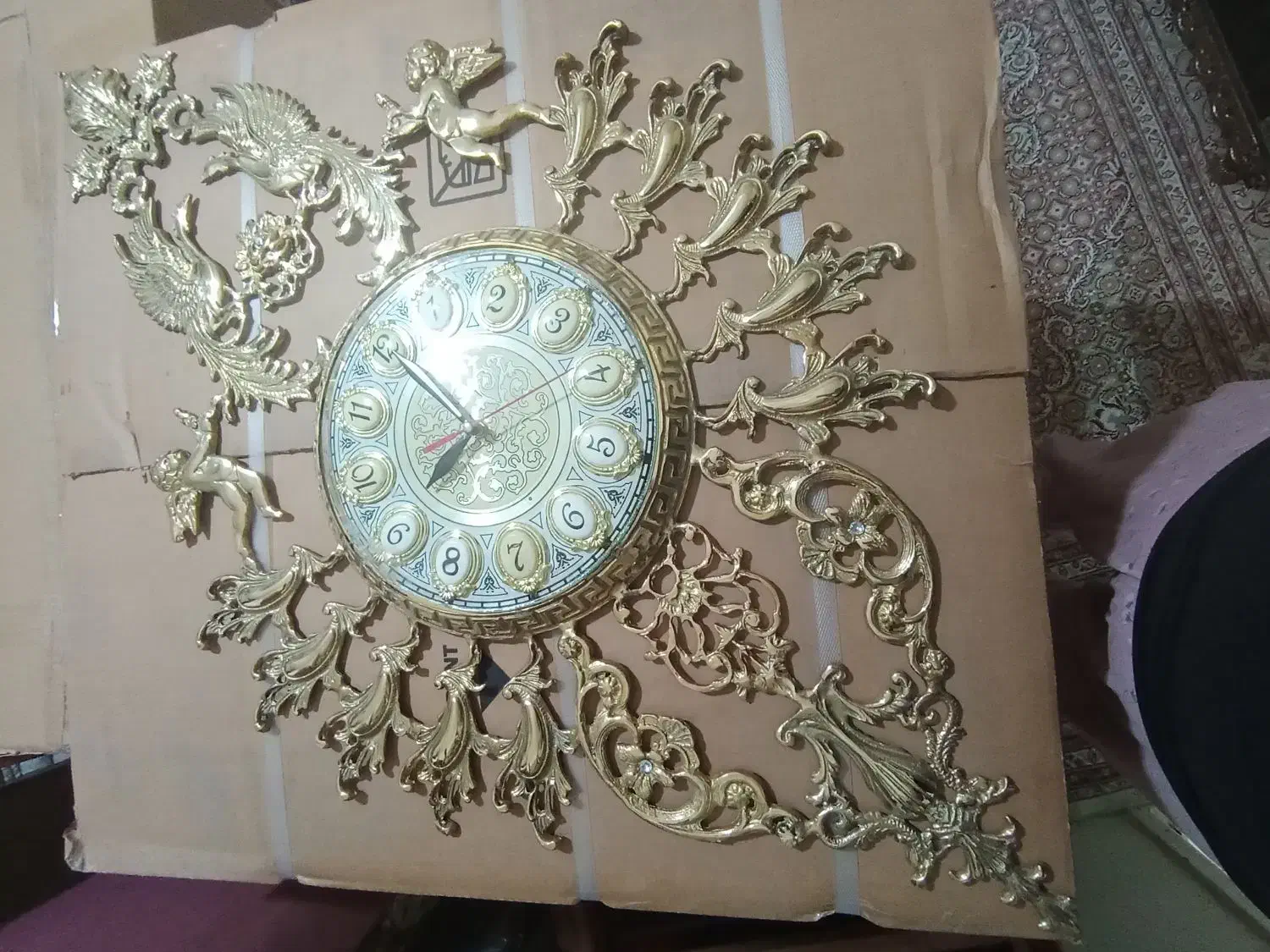 ساعت دیواری برنز /آکبند|ساعت دیواری و تزئینی|مراغه, |دیوار