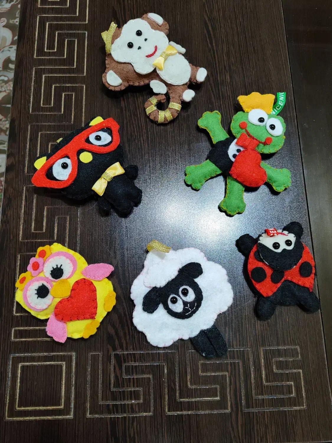 جاکلیدی نمدی فانتزی|صنایع دستی و سایر لوازم تزئینی|شاهین‌شهر, طالقانی|دیوار