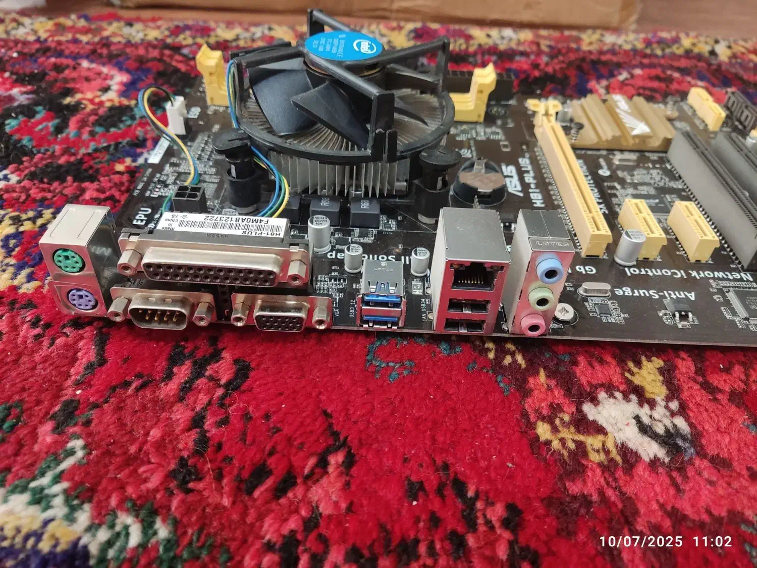 مادربرد ایسوسH81-plus وasus h61m-e|قطعات و لوازم جانبی رایانه|تبریز, |دیوار