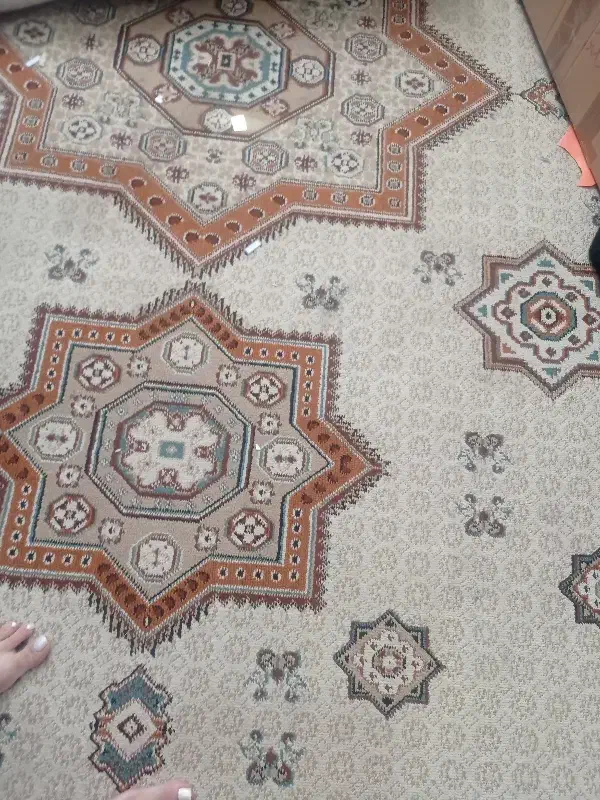 دو جفت فرش ۹ متری رنگ لاکی خوش رنگ ۵۰۰ شانه|فرش|شیراز, زرهی|دیوار