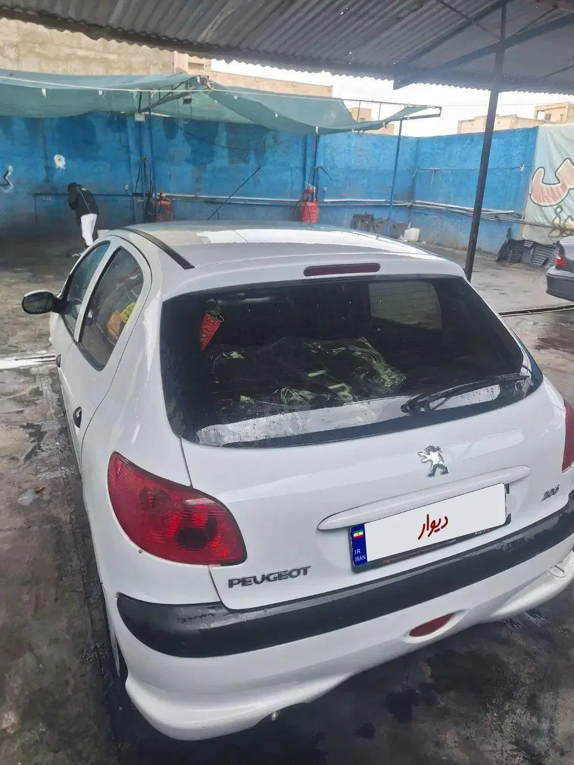 206 تیپ 2 مدل 98 . بیرنگ . سالم|خودرو سواری و وانت|فردیس, نسترن شرقی|دیوار