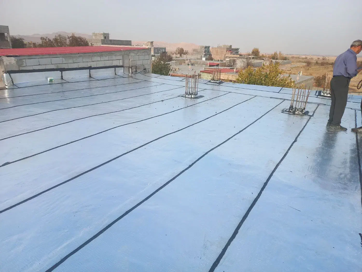 نصب ایزوگام و عایق کاری|خدمات پیشه و مهارت|شوط, |دیوار