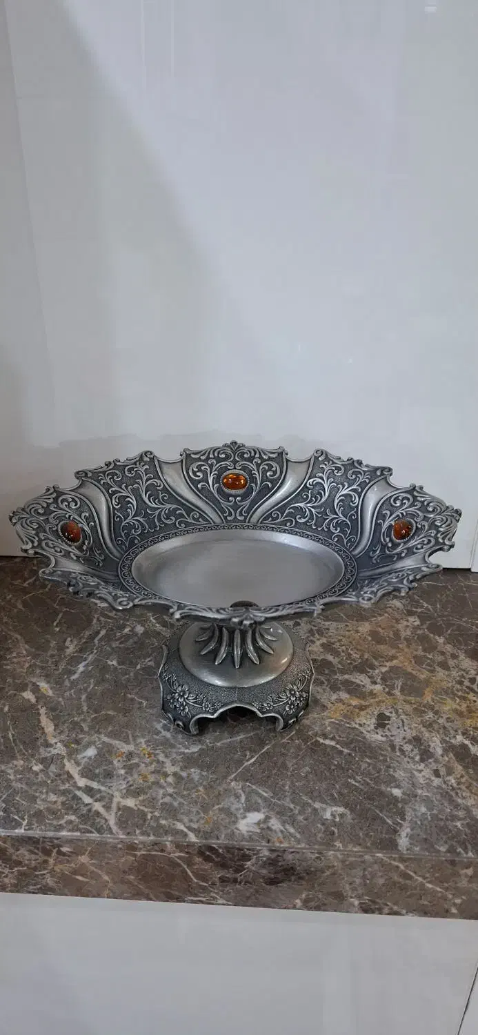 میوه خوری وشیرینی خوری پیوتر با۲تا سینی و۲تا قندون|ظروف سرو و پذیرایی|اسلام‌شهر, شهرک واوان|دیوار