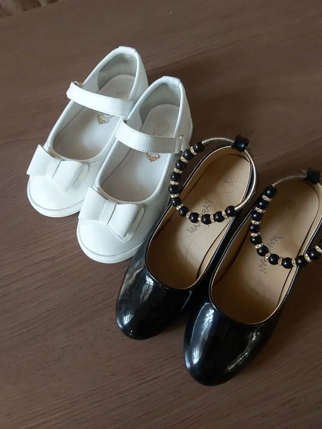 دو جفت کفش مهمانی بچه گانه در حد نو|کفش و لباس بچه|تهران, فرمانیه|دیوار