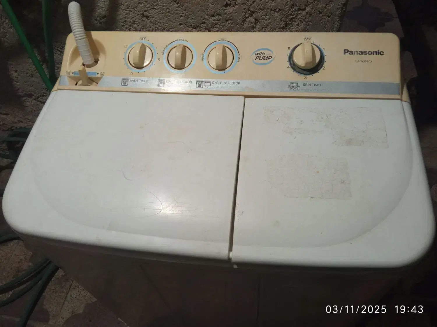 ماشین لباسشویی پاناسونیک|ماشین لباسشویی و خشککن لباس|برازجان, |دیوار