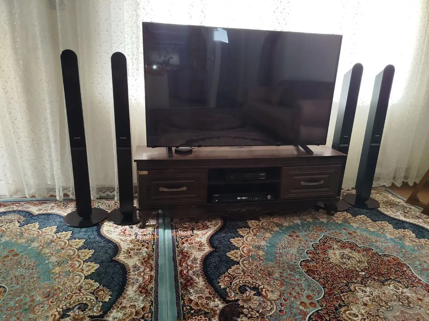 سینما خانواده ۷تکه جنس سامسونگ|سیستم صوتی خانگی|سقز, |دیوار