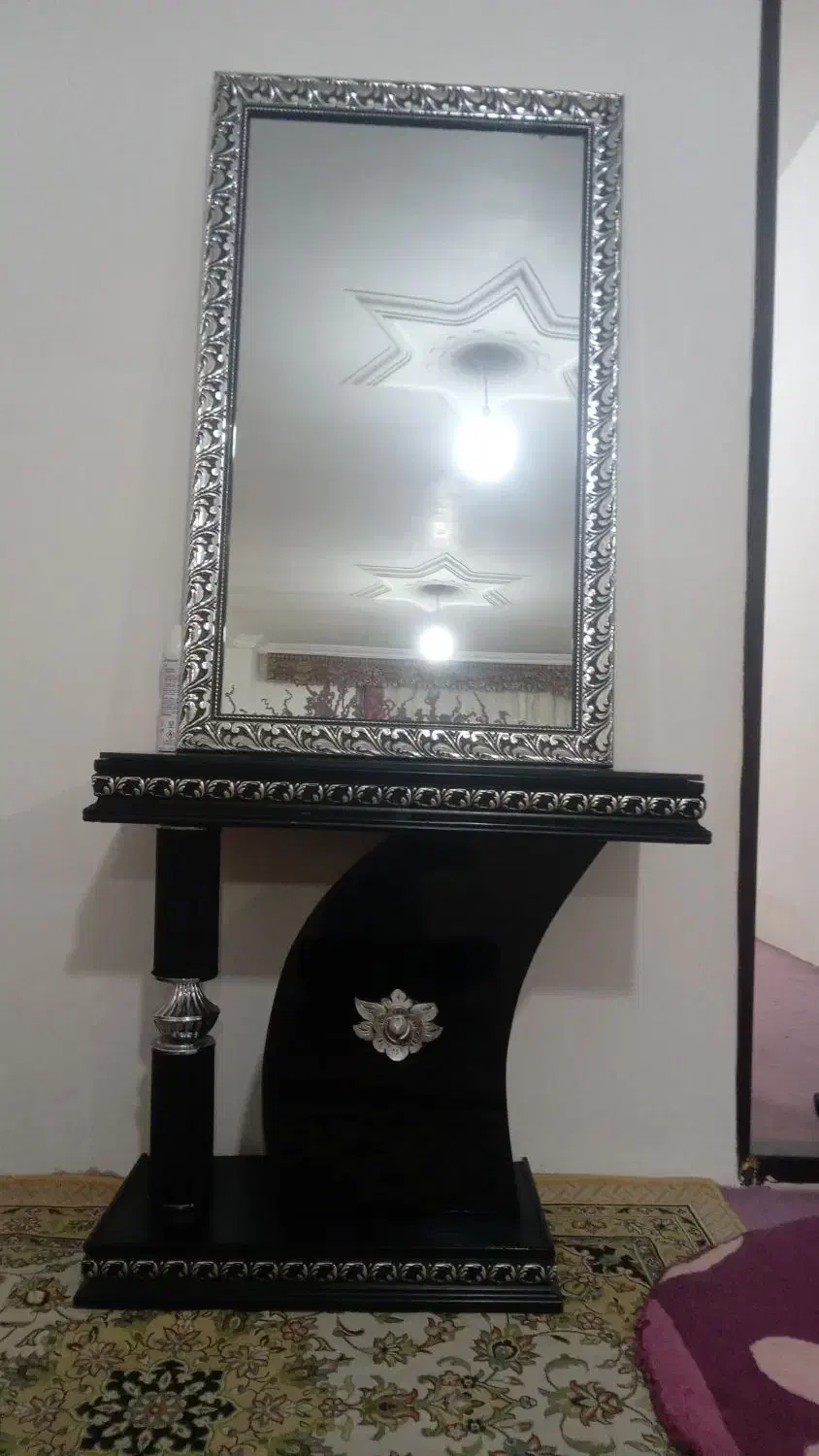 آینه شمعدانی|آینه|اهر, |دیوار