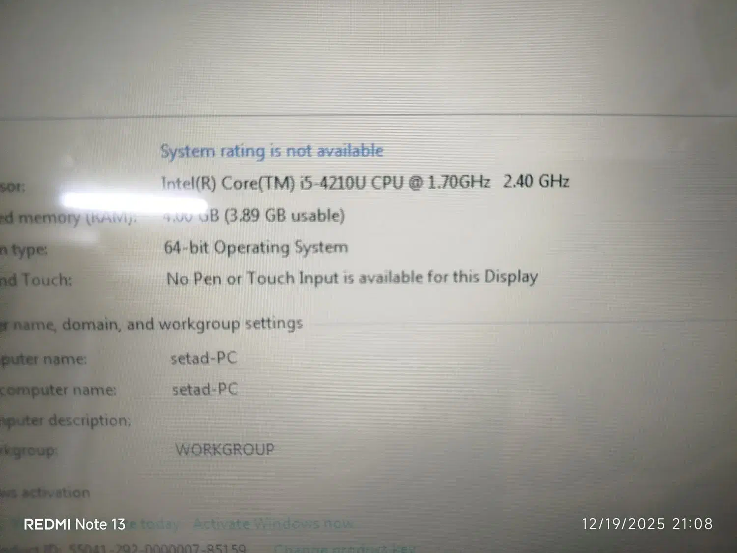 لپ تاپ ایسوس|رایانه همراه|اهواز, زندوکیلی|دیوار