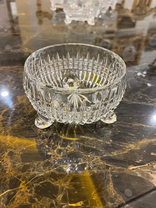 کریستال پیاله اجیل خوری بوهمیا bohemia با حک لیزری|ظروف سرو و پذیرایی|تهران, سعادتآباد|دیوار