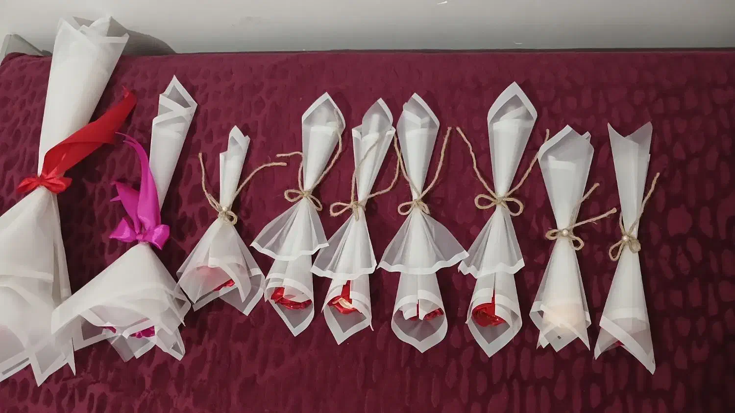 دسته گل ربانی باقیمت مناسب|گل مصنوعی|شیراز, کوشک میدان|دیوار