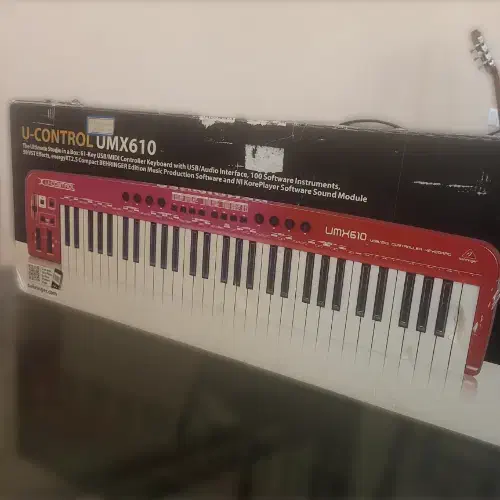 میدی کنترلر behringer umx610 آکبند|پیانو، کیبورد، آکاردئون|تهران, پرستار|دیوار