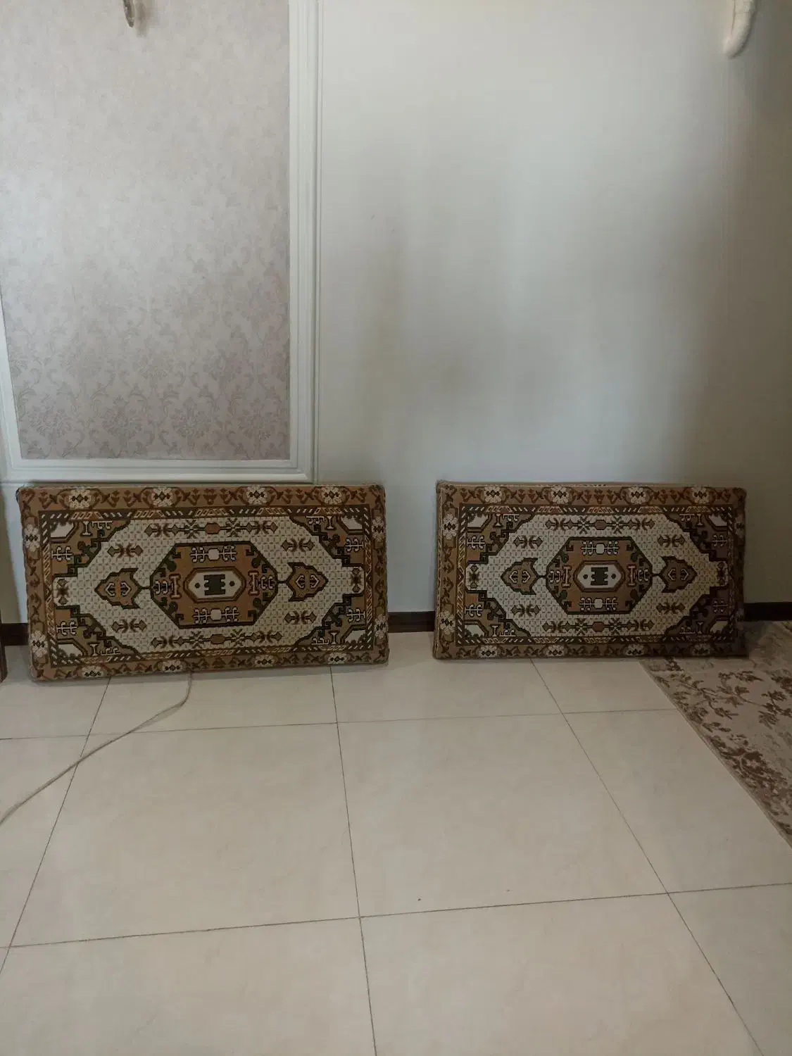 ۲ عدد پشتی سالم ماشینی|پشتی|ری, دولت‌آباد|دیوار