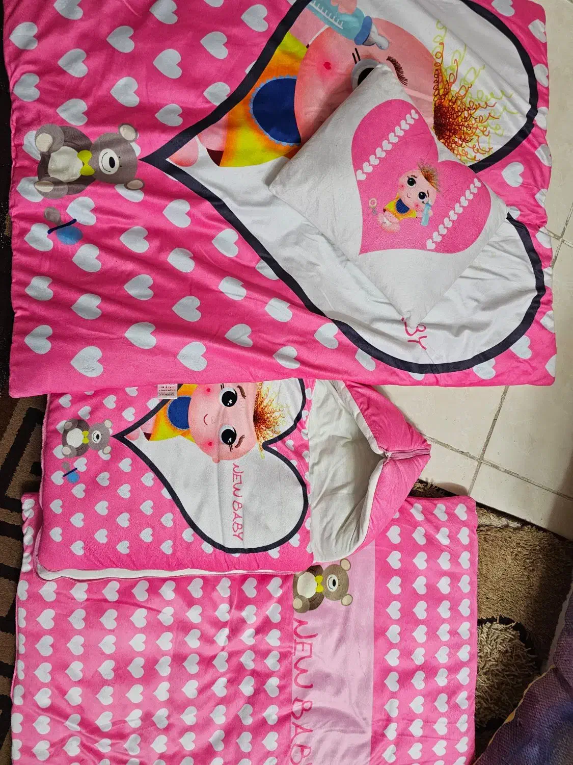 ست ۴ تیکه نوزادی|اسباب و اثاث بچه|قم, حنیف نژاد|دیوار