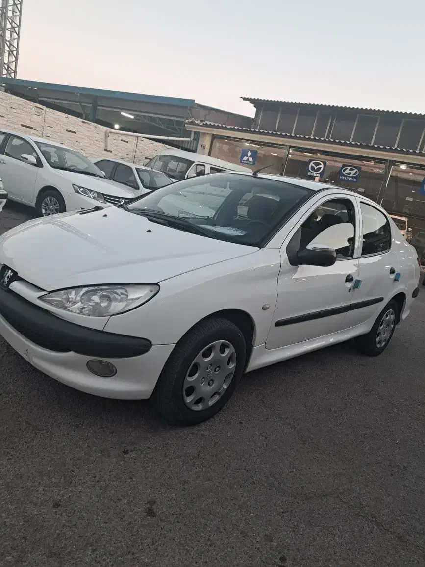 206 اس دی سفید مدل ۹۵ v8|خودرو سواری و وانت|ارومیه, |دیوار