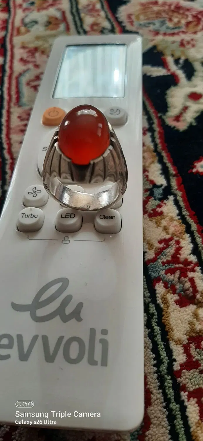 انگشتر عقیق رکاب ایران جفت مهر|جواهرات|کرمانشاه, |دیوار