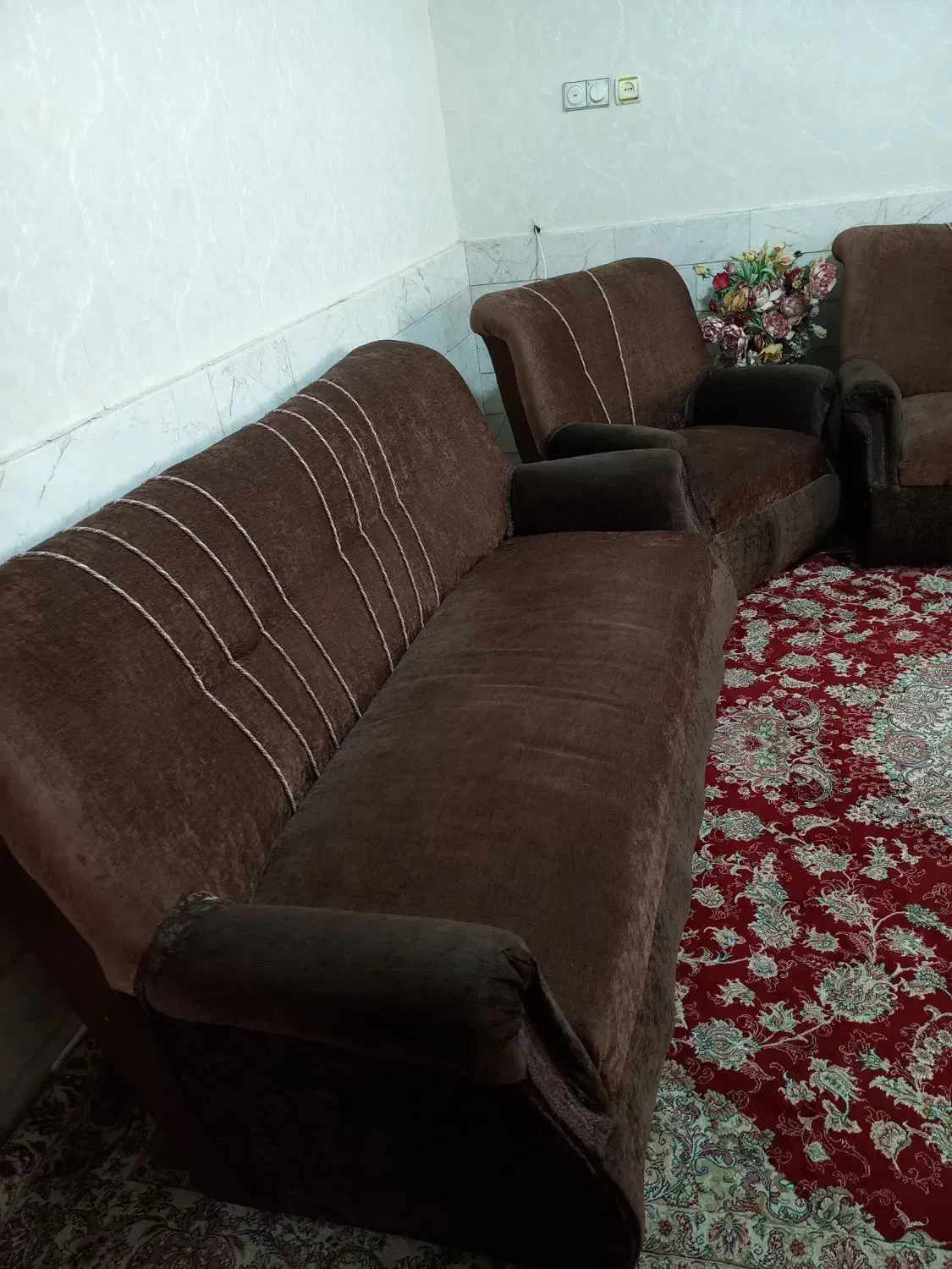 مبل راحتی ۷ نفره|مبلمان خانگی و میز عسلی|محمدیه-قزوین, |دیوار