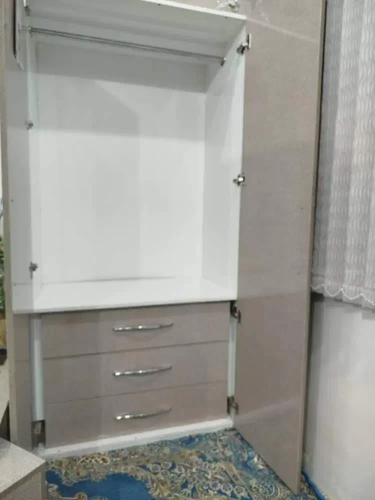 کمد دو تیکه  نو جنس ام دی اف بسیار شیک مد روز|جاکفشی، کمد، دراور|شهرکرد, |دیوار