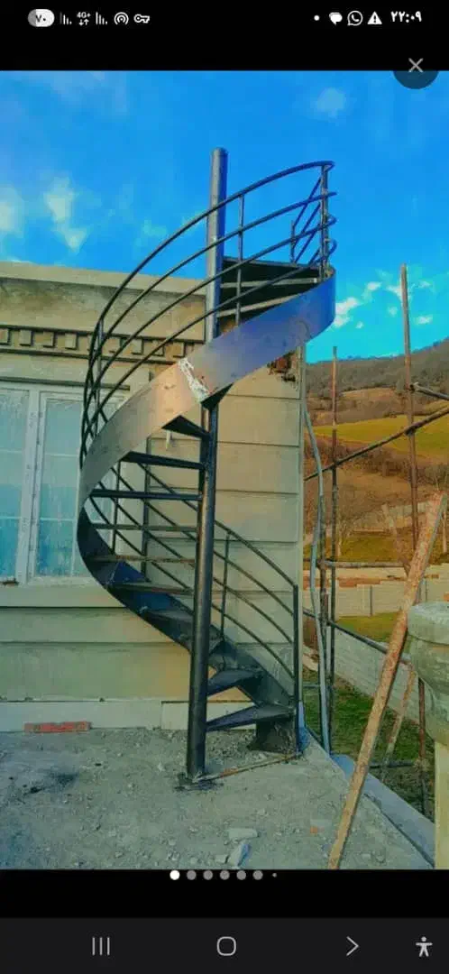 پله دکراتیو فلزی|خدمات پیشه و مهارت|لاهیجان, انقلاب|دیوار