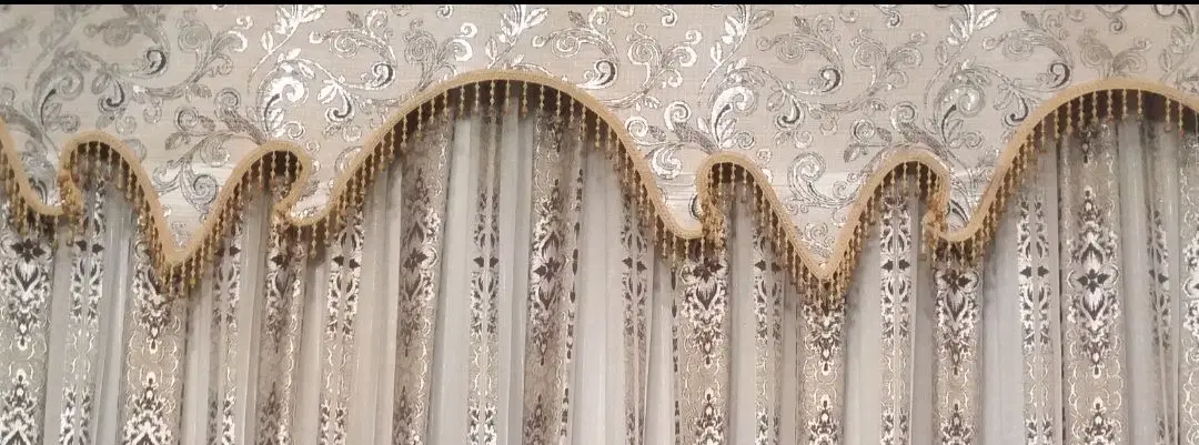 پرده|پرده، رانر، رومیزی|تاکستان, |دیوار