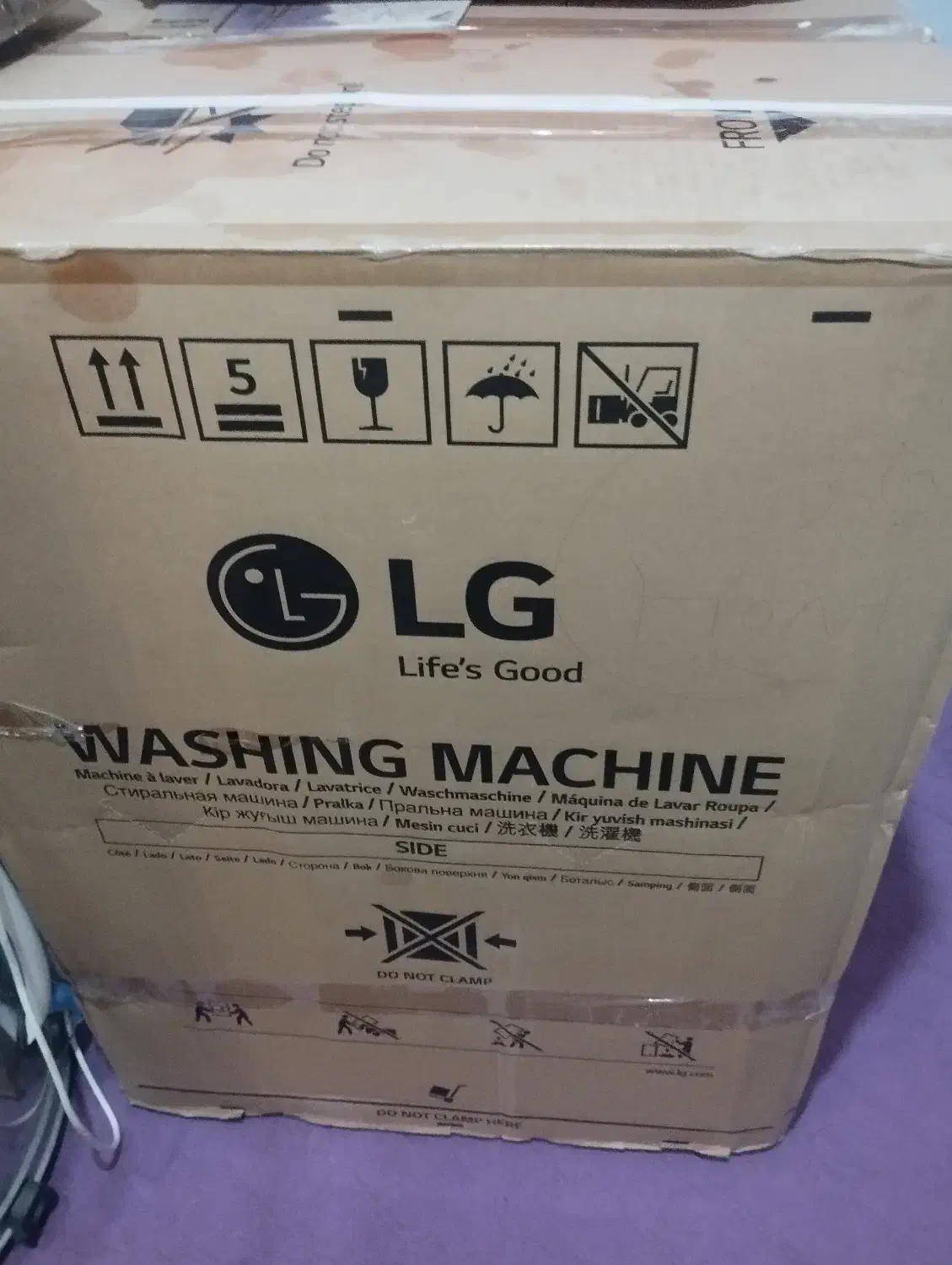 ماشین لباسشویی الجی اورجینال نوو|ماشین لباسشویی و خشککن لباس|قروه, |دیوار