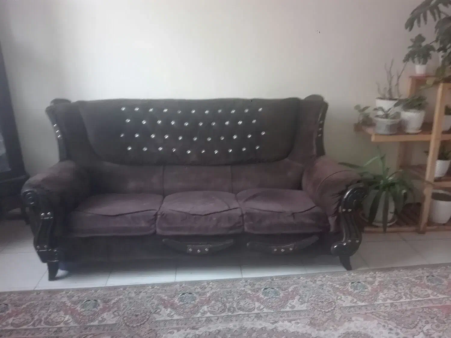 مبل 6 نفره|مبلمان خانگی و میز عسلی|فولادشهر, مسکن مهر فولادشهر|دیوار