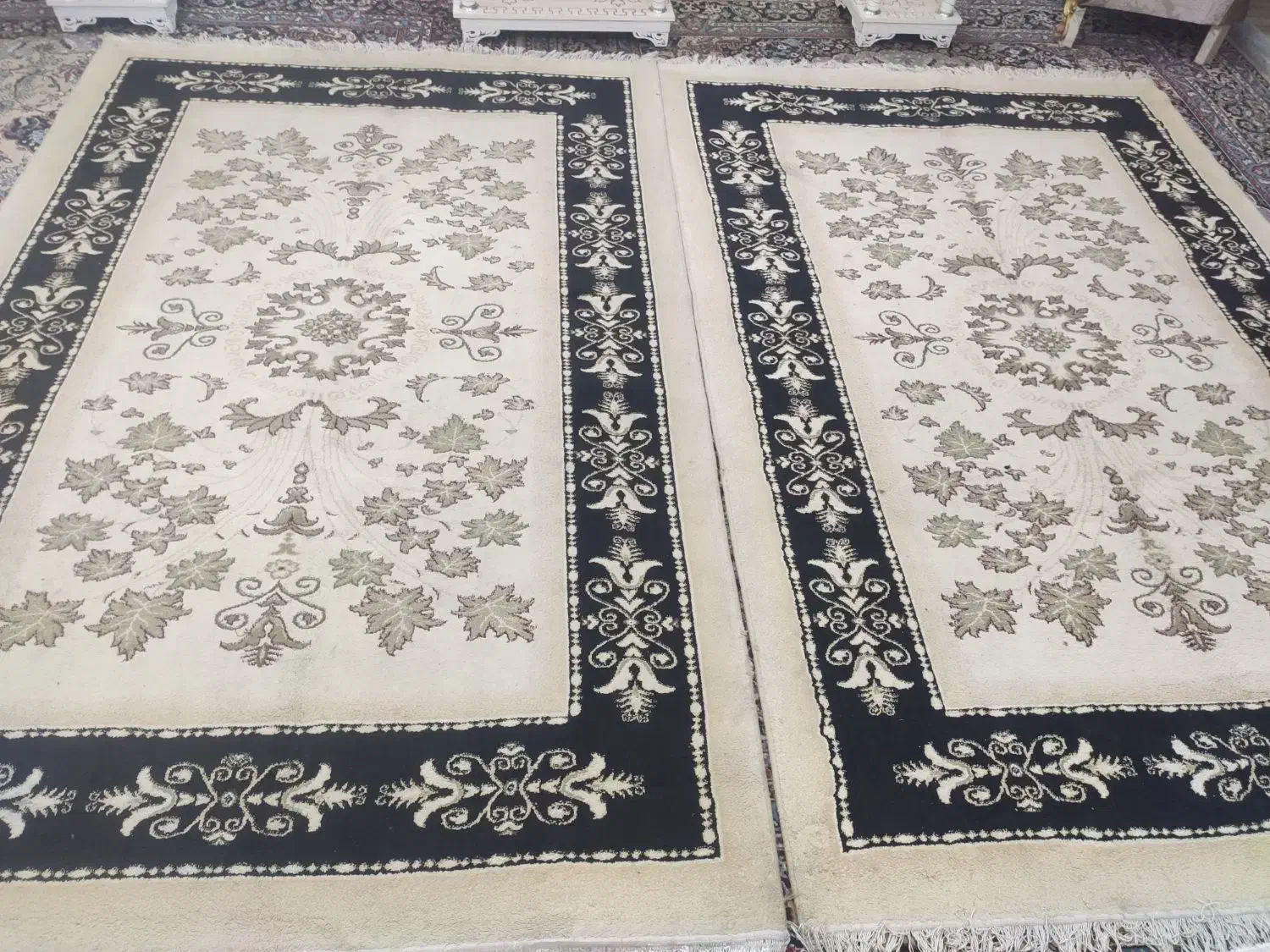 یک جفت فرش ۶متری سهند|فرش|مرند, |دیوار