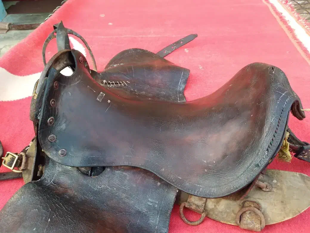 یه زین  قدیمی باجاجیم...همون موج|گلیم، جاجیم، گبه|اهواز, حصیرآباد|دیوار