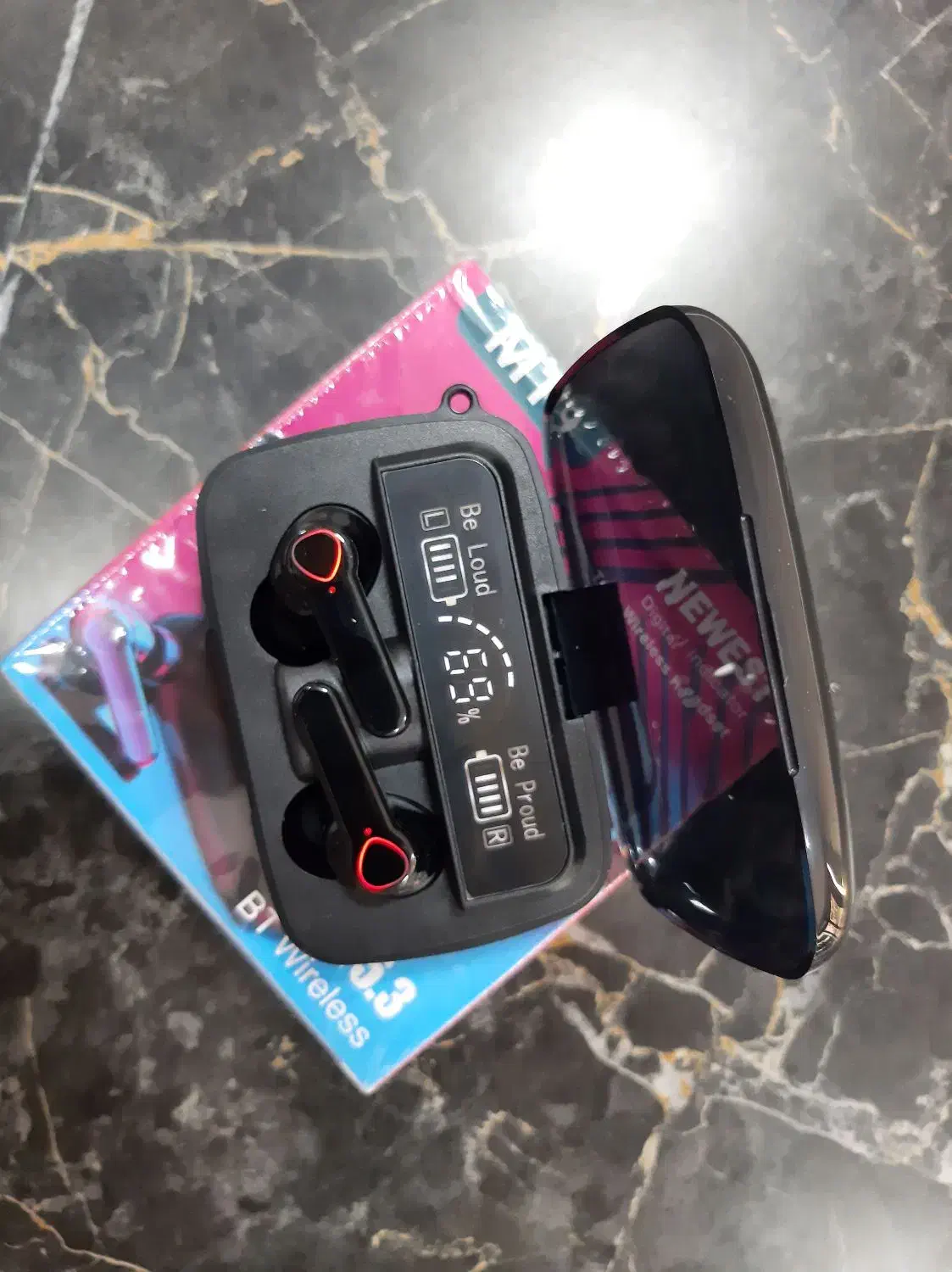 ایرپاد هندزفری بلوتوثی M19 چراغ قوه پاوربانک|لوازم جانبی موبایل و تبلت|تهران, نعمتآباد|دیوار