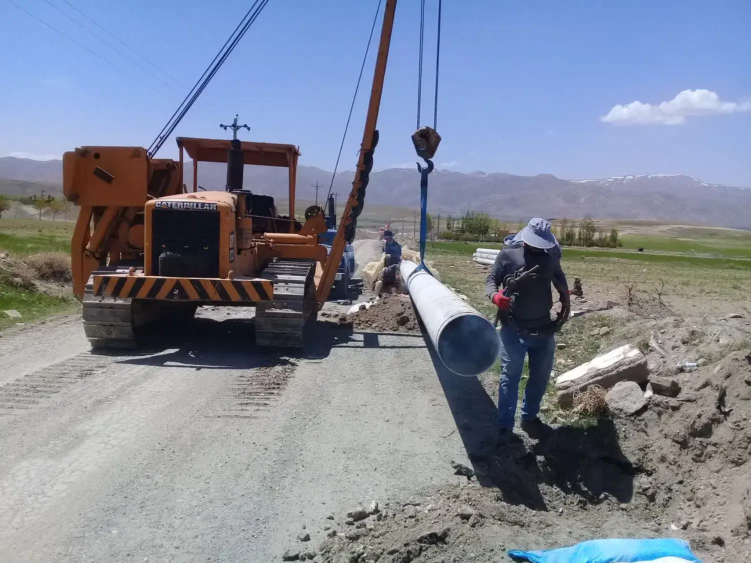 ساید بوم  کاترپلار 572|خودرو سنگین|اهواز, سید خلف|دیوار