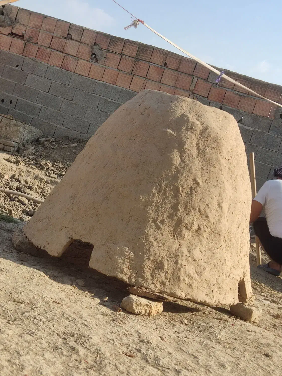 فروش تنور گلی|ظروف پخت‌وپز|آق قلا, |دیوار