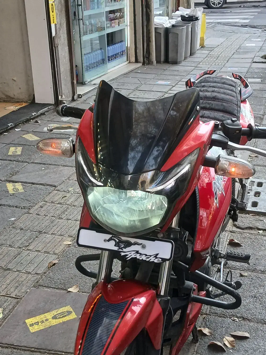 آپاچی آلبالویی ۱۵۰|موتورسیکلت|تهران, جی|دیوار