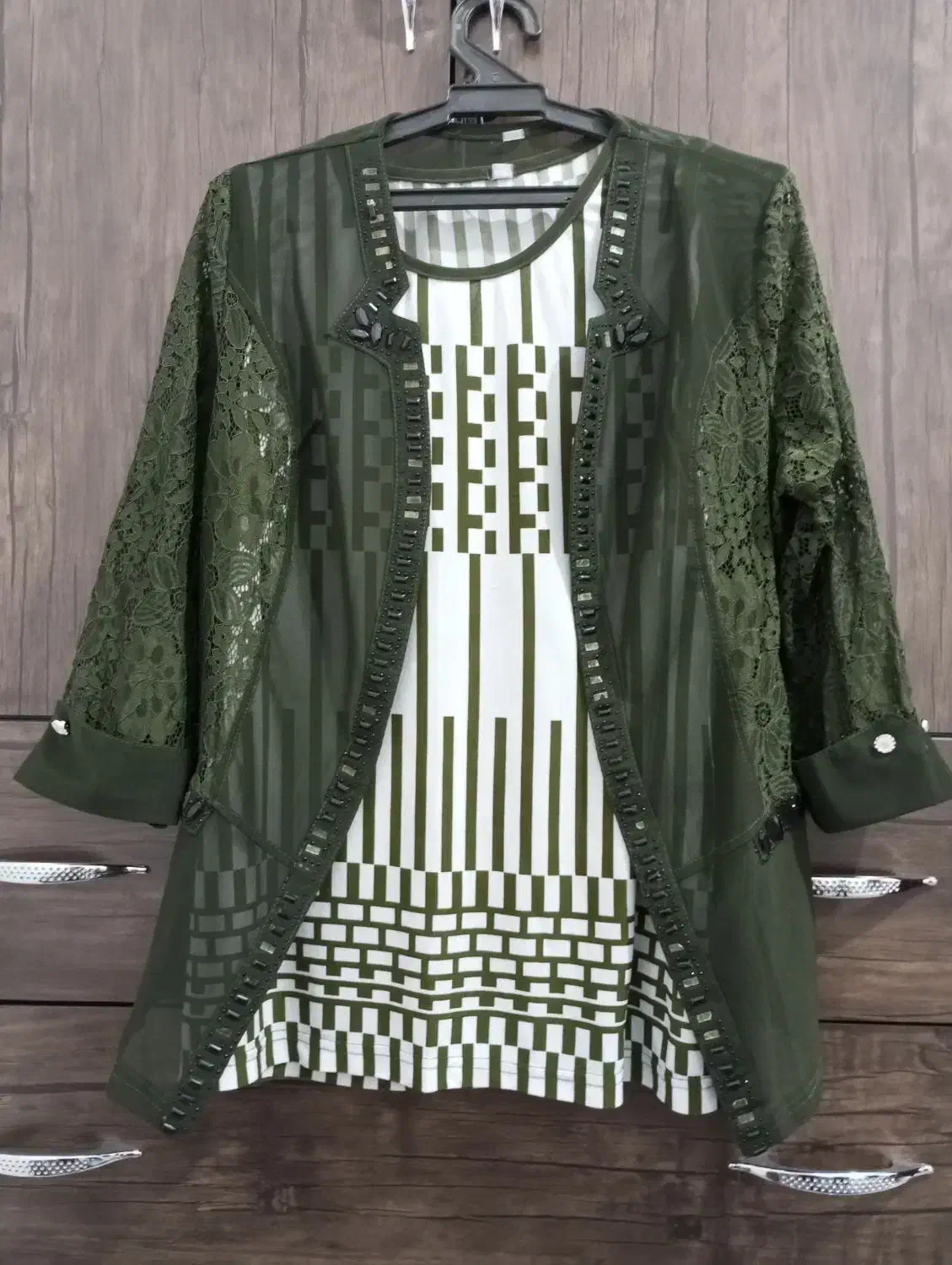 شومیز دوتیکه درحد نو|لباس|قم, شهرک فاطمیه|دیوار