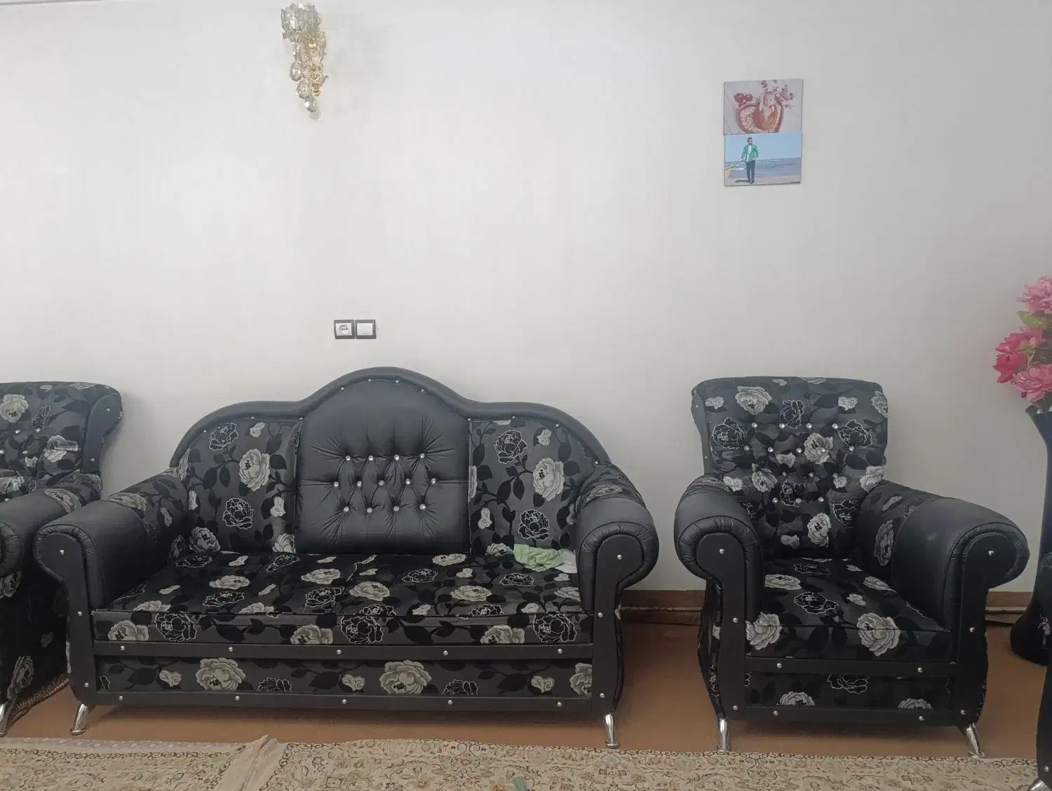 ۲ دست مبل|مبلمان خانگی و میز عسلی|سلماس, |دیوار