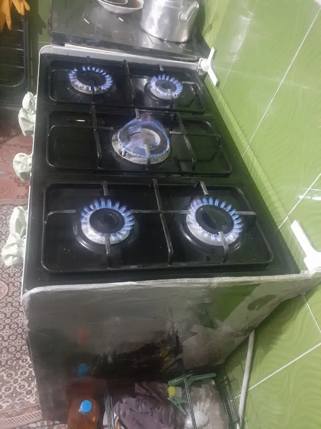 گاز ۵ شعله|اجاق گاز و لوازم برقی پخت‌وپز|مینودشت, |دیوار