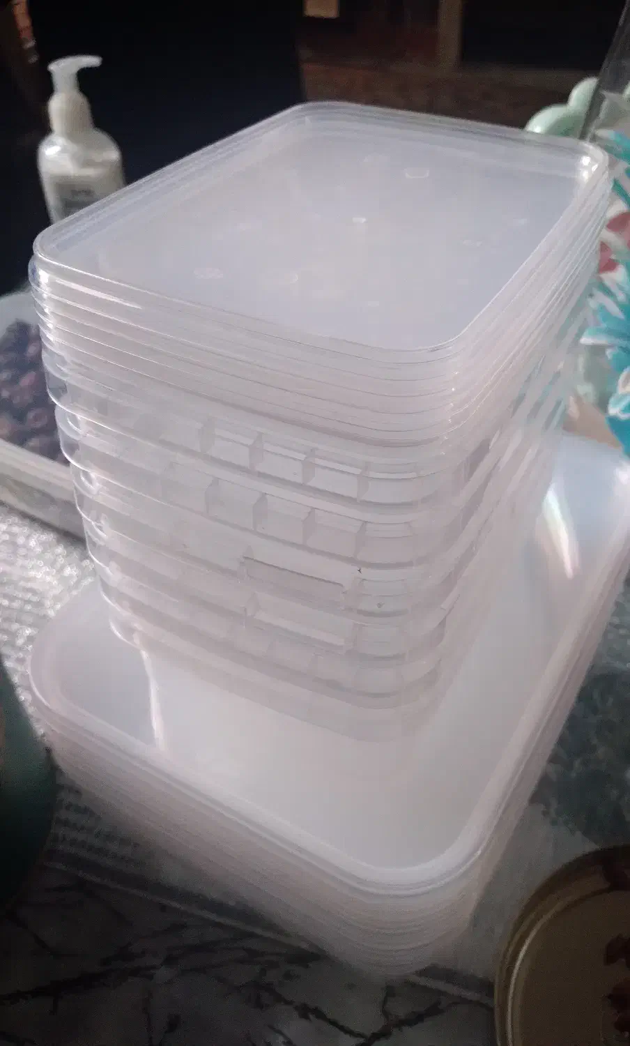 نظم دهندیه یخچال|ظروف نگهدارنده، پلاستیکی، یک‌بارمصرف|نسیم‌شهر, |دیوار