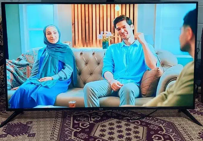 تلویزیون۵۰اینچ سام اسمارت فورکی هوشمند در حد آک|تلویزیون و پروژکتور|قم, علی آباد|دیوار