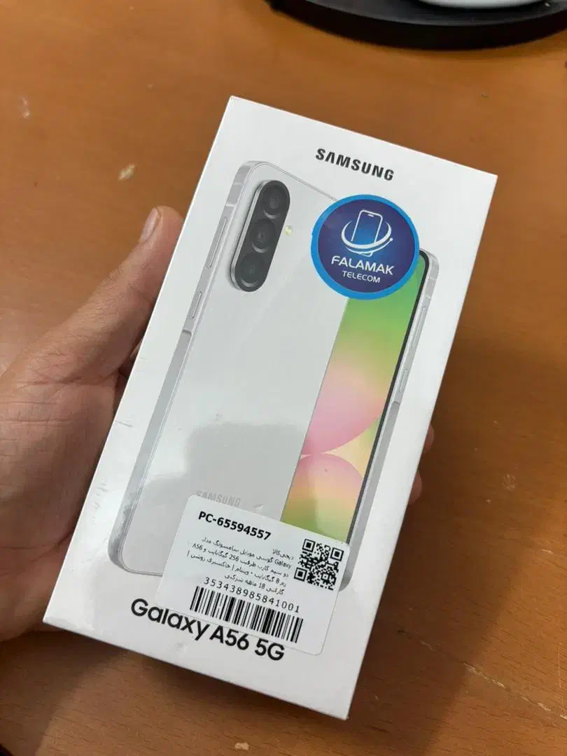 samsung a56 256/8|موبایل|شیراز, شهرک والفجر|دیوار