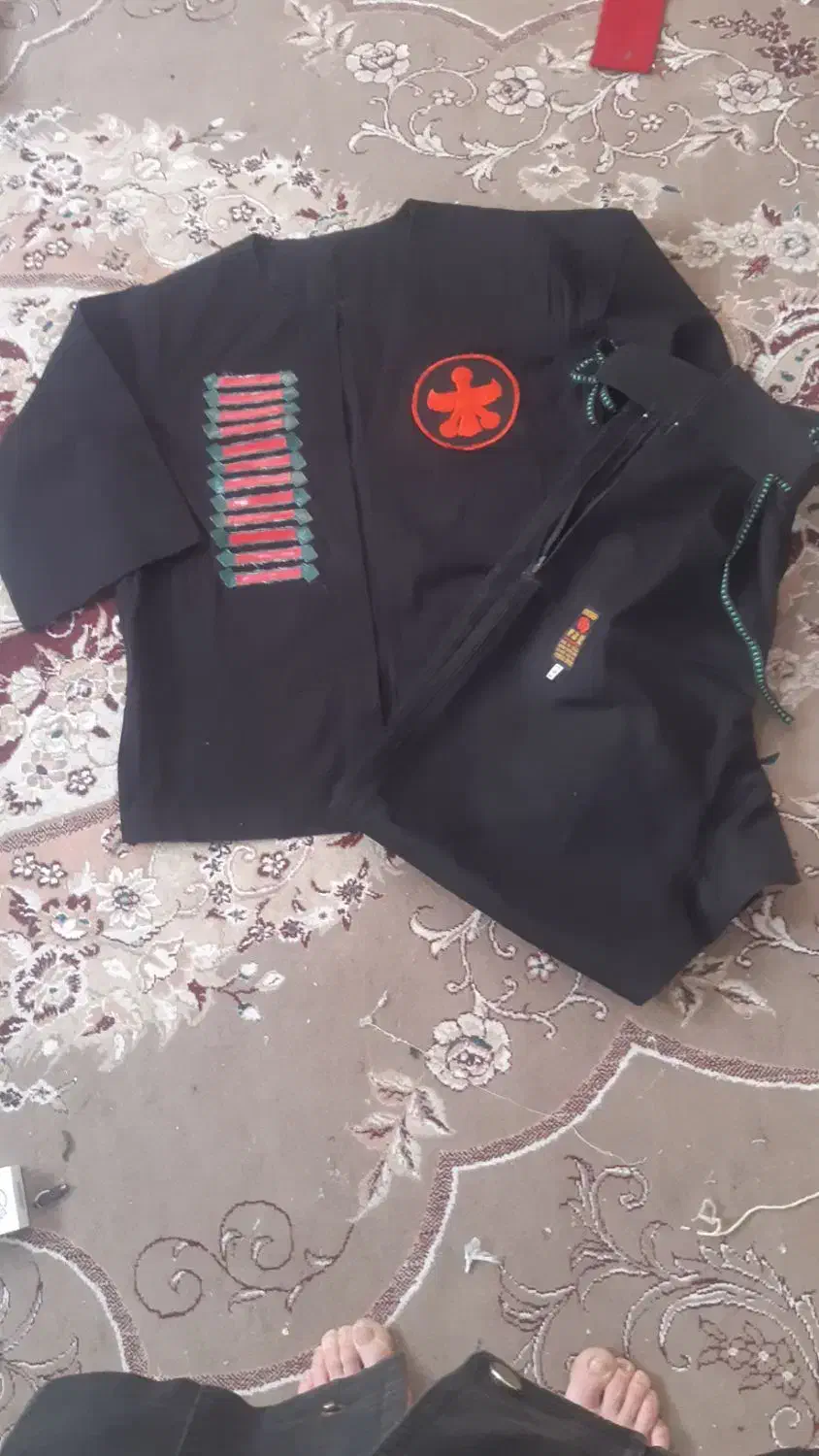 لباس کونگ فو مارک ارکیده سایز ۴۶|تجهیزات ورزشی|جوادآباد, |دیوار